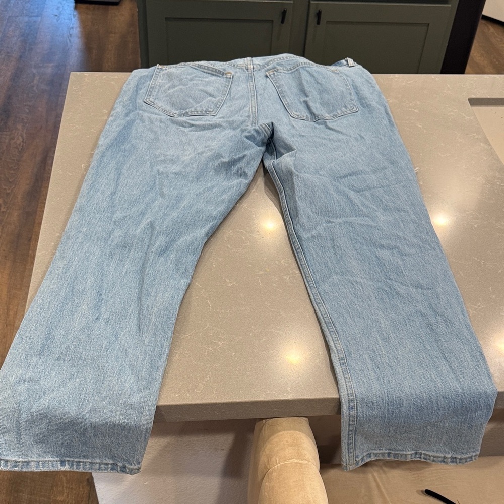 Abercrombie & Fitch Light Blue High Rise Women Jeans - Picture 7 of 7